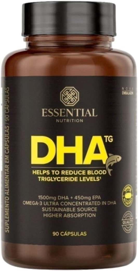 DHA TG - 90 Cápsulas, Essential Nutrition - Imagem 2